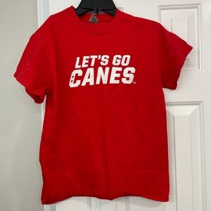 Let’s Go Canes Womens S Tee